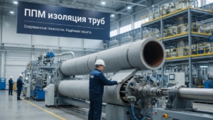 Применение труб с ППМ изоляцией
